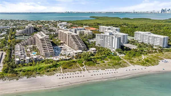 a view of a city with ocean view