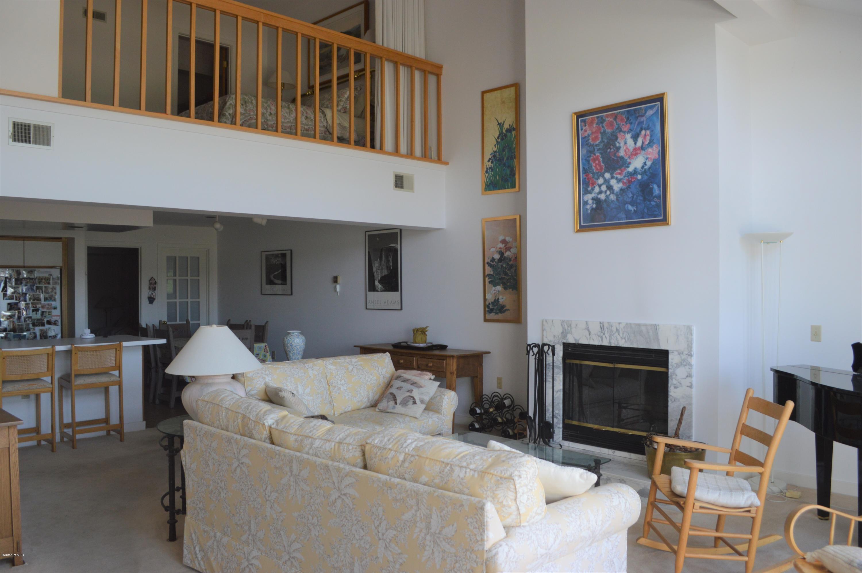 200 Old Stockbridge Road, Unit S4 Lenox, MA 01240 - Photo 7 of 19 living toward balcony
