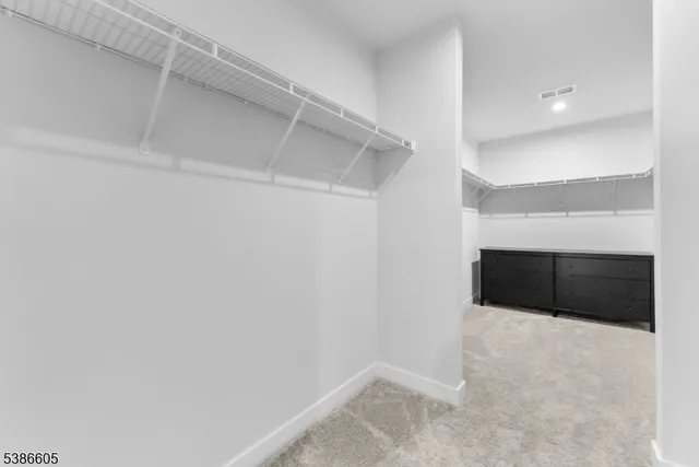 a room with a cabinet