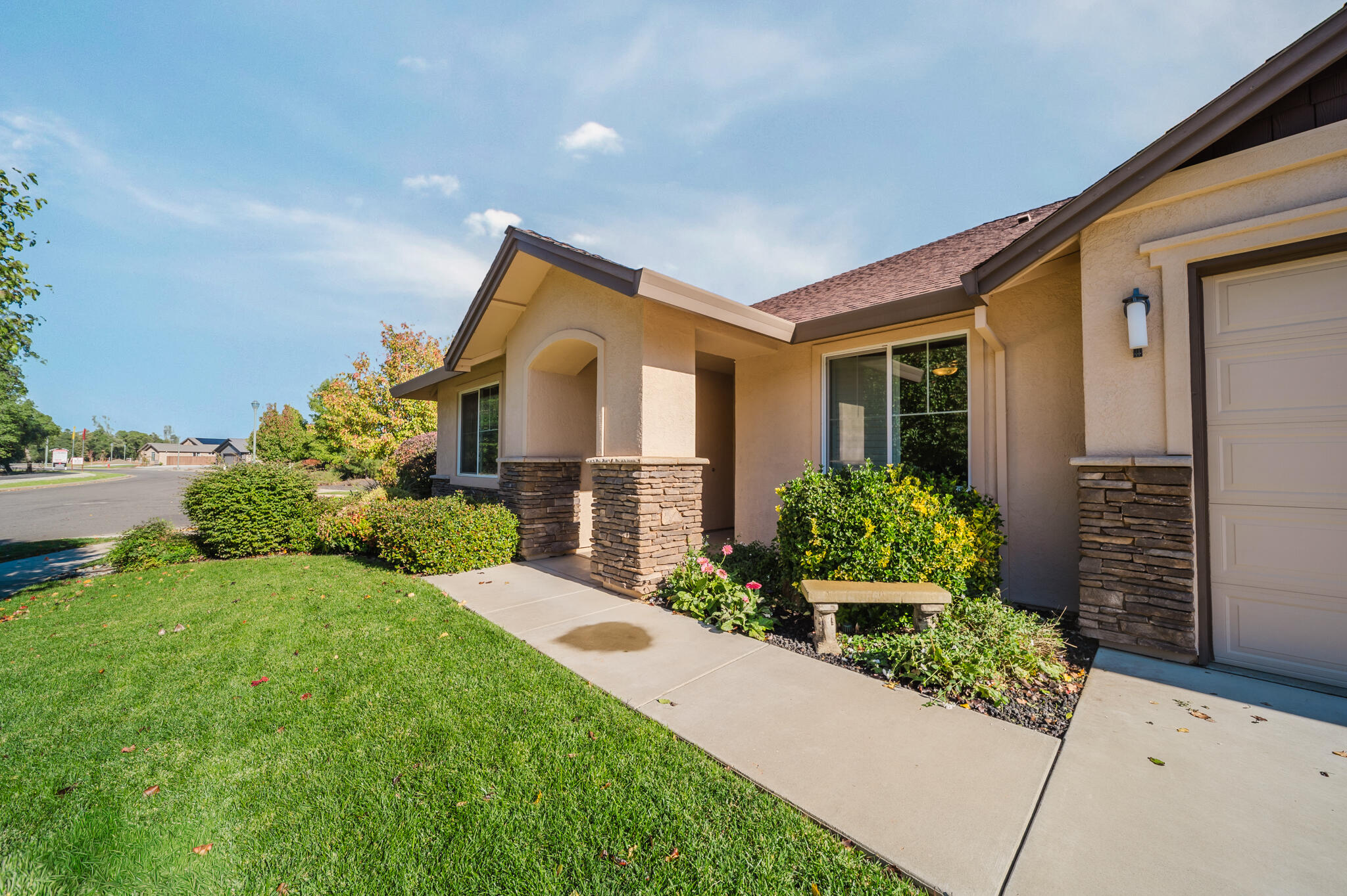 3375 Karuk Avenue Redding, CA 96002 - Photo 39 of 41 a front view of a house with a yard