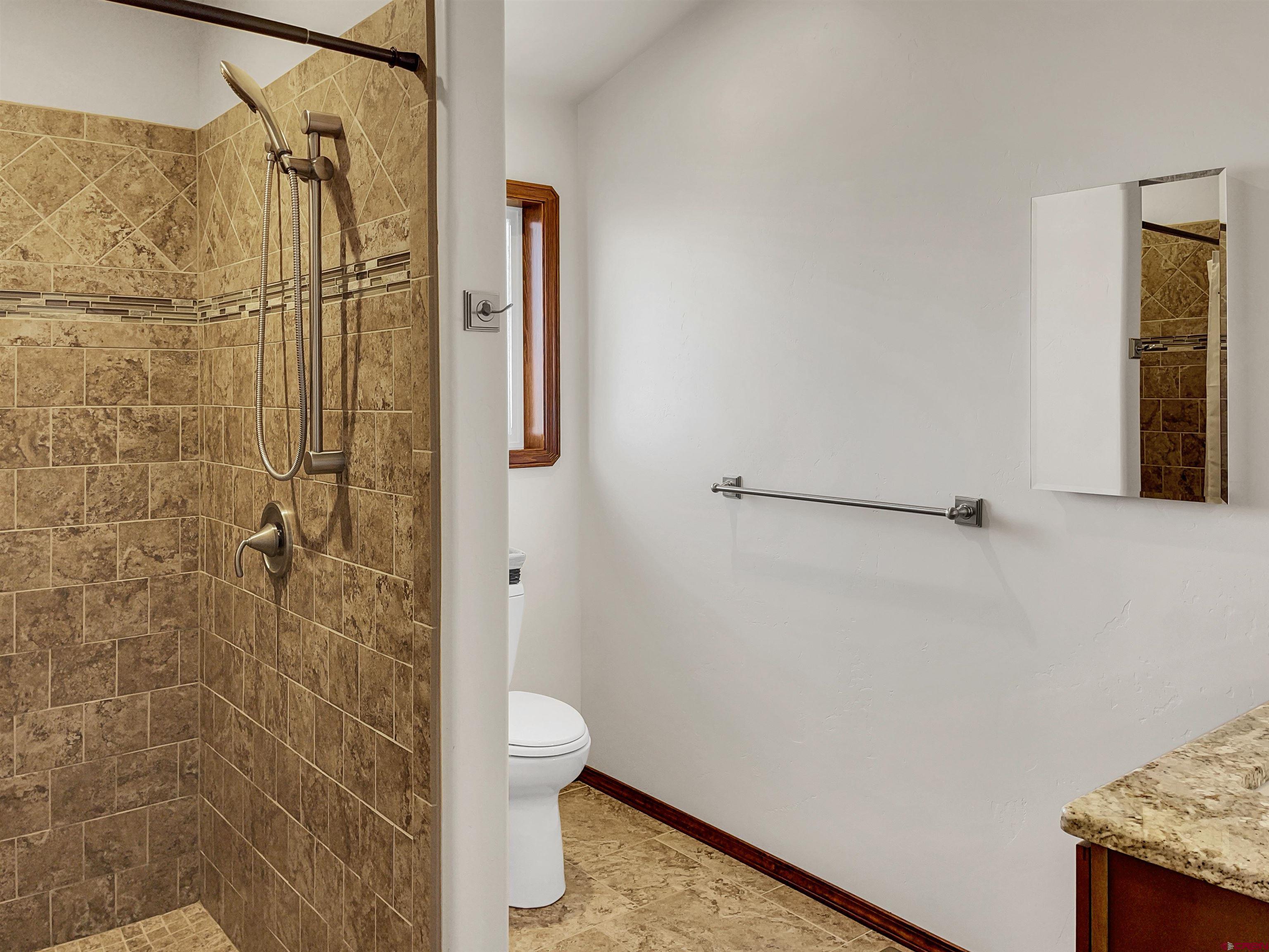 12336 Road 23.25 Loop Cortez, CO 81321 - Photo 11 of 34 a bathroom with a shower and a toilet