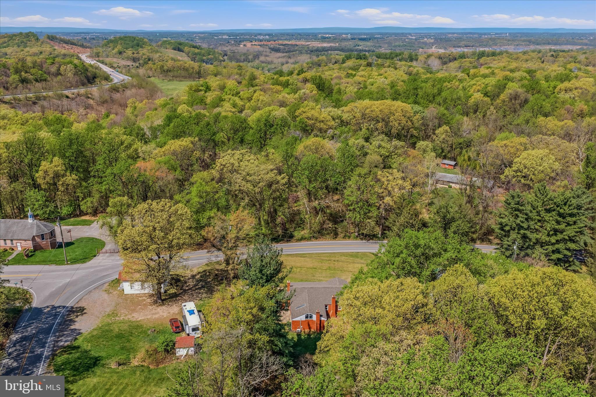 930 Chestnut Hill Road Harpers Ferry, WV 25425 - Photo 11 of 12 Aerial Back