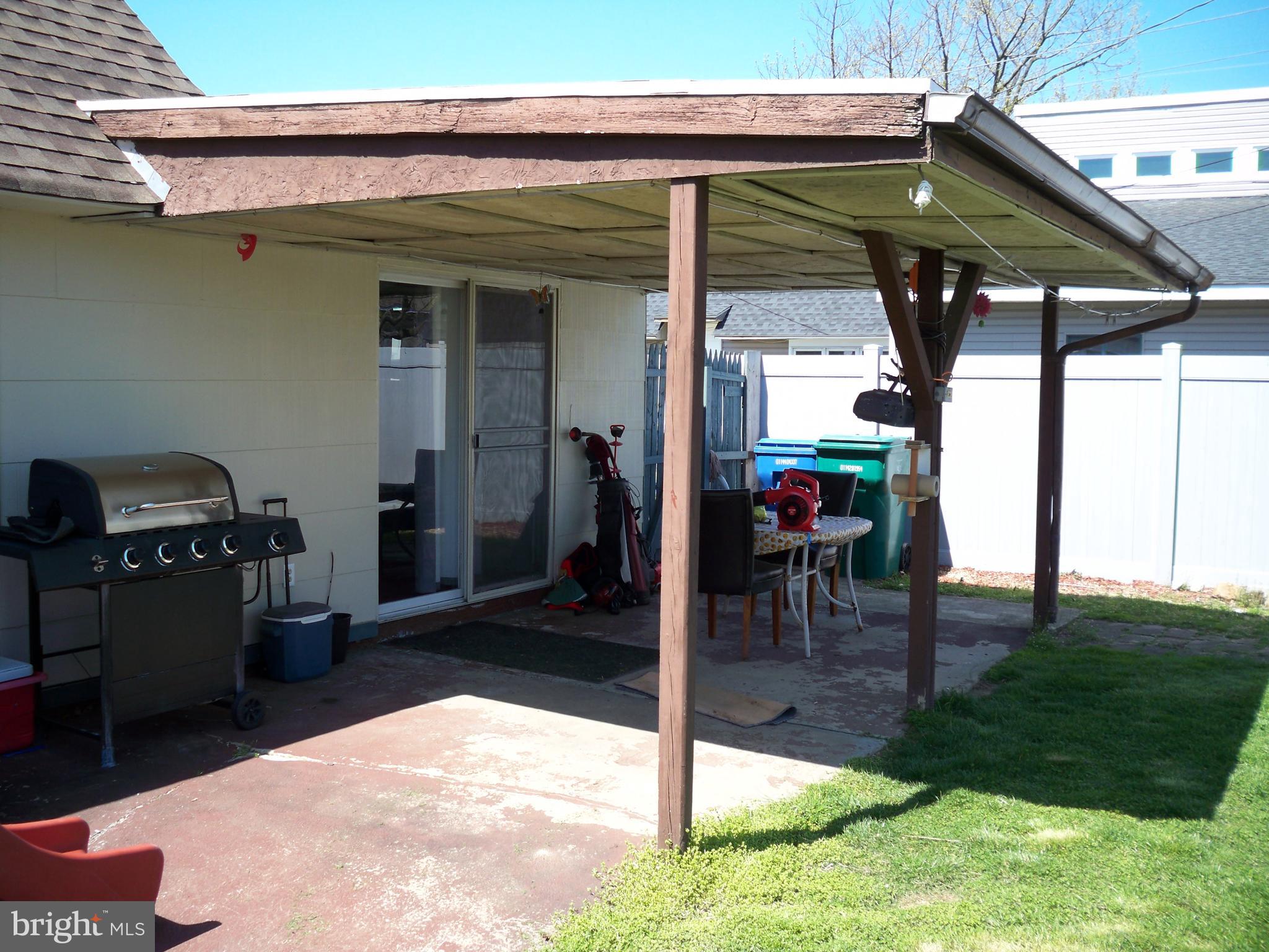68 Granite Road Levittown, PA 19057 - Photo 22 of 25 Rear Covered Patio