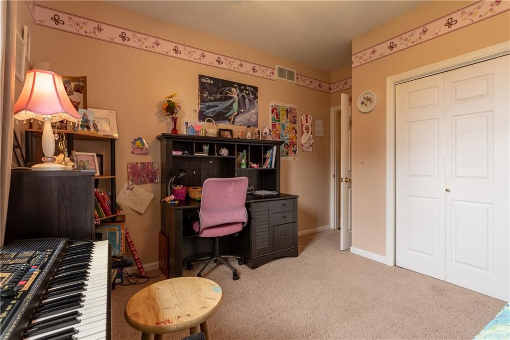151 Wray Large Road Clairton, PA 15025 - Photo 14 of 24 3rd Bedroom with double closet and 6 paneled doors.