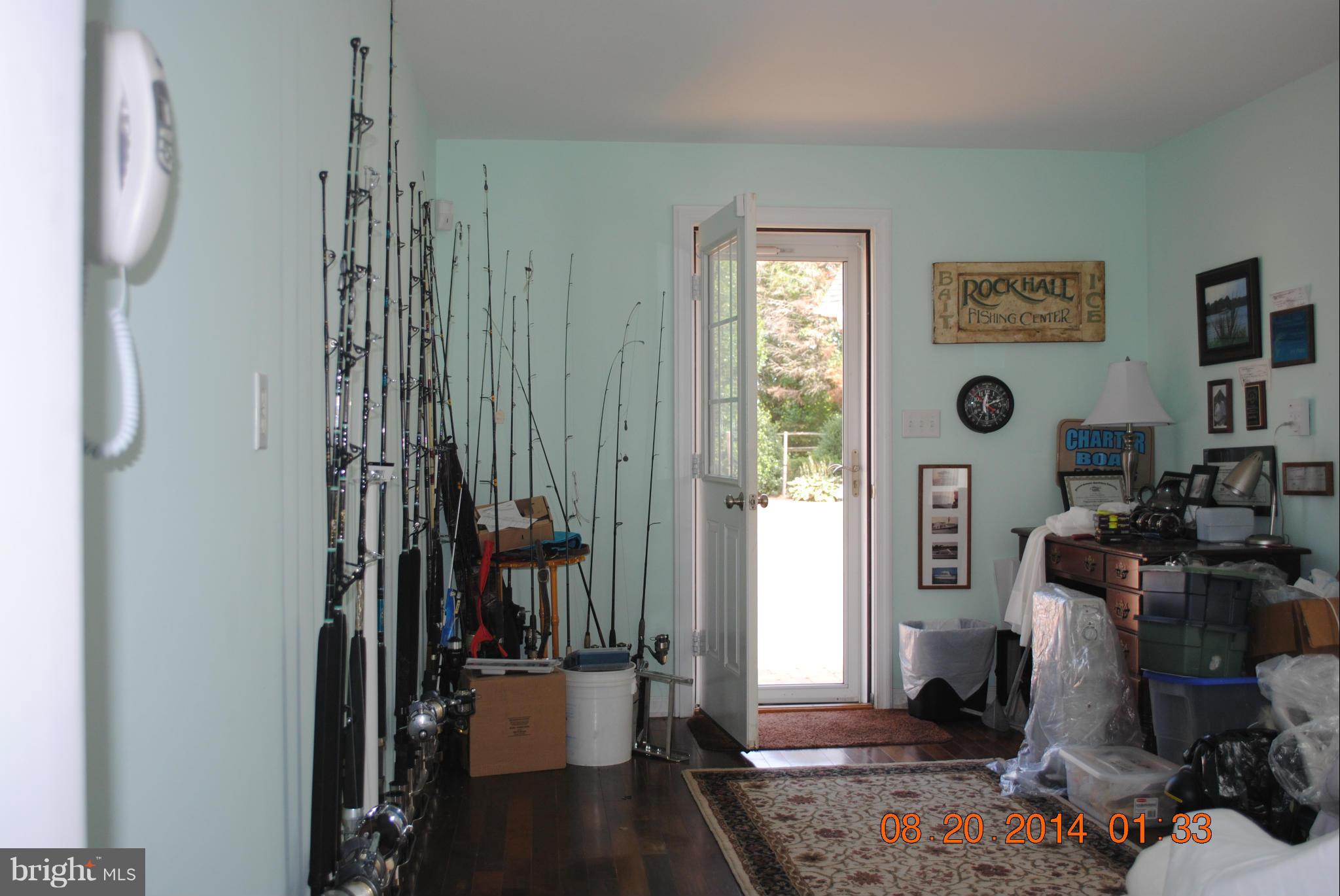 20839 Humphreys Point Road Rock Hall, MD 21661 - Photo 12 of 30 Tackle room or workshop in garage building