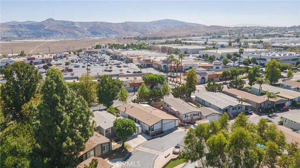 1550 Rimpau, Unit 185 Corona, CA 92881 - Photo 17 of 41 AERIAL DISTANCE VIEW