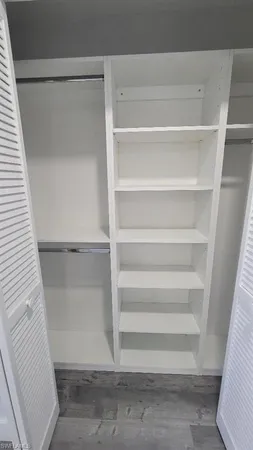 a view of a room with an outdoor space