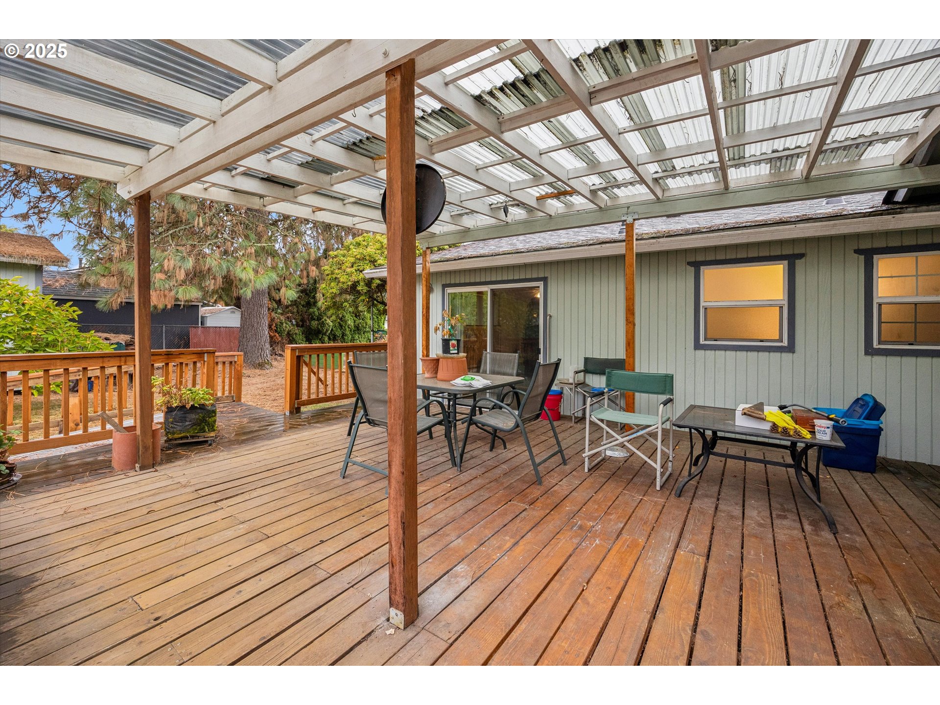 825 Northeast 194th Avenue Portland, OR 97230 - Photo 22 of 27 a outdoor view with a sitting space and large windows