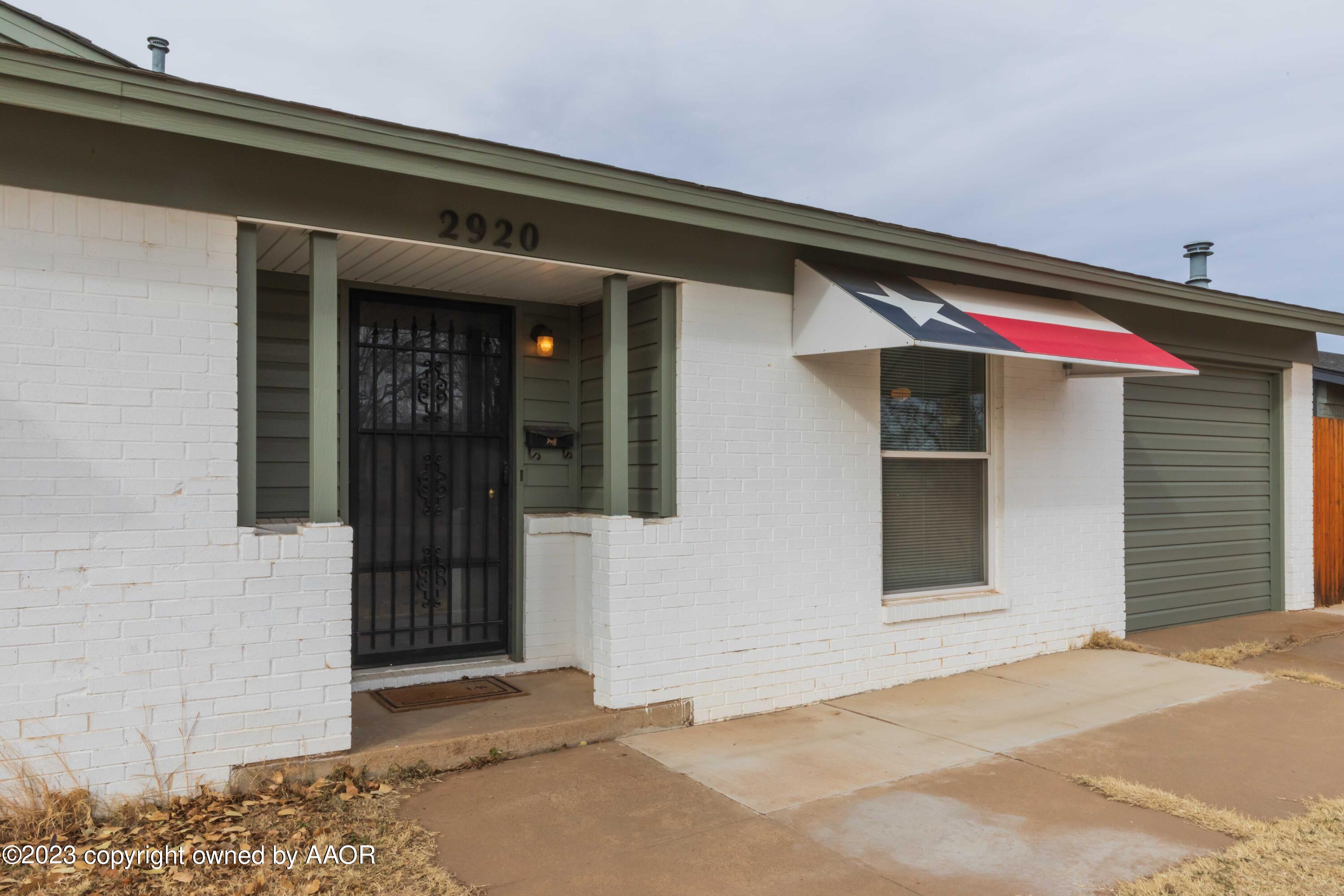 2920 South Nelson Street Amarillo, TX 79103 - Photo 3 of 47 a view of an entrance of the house