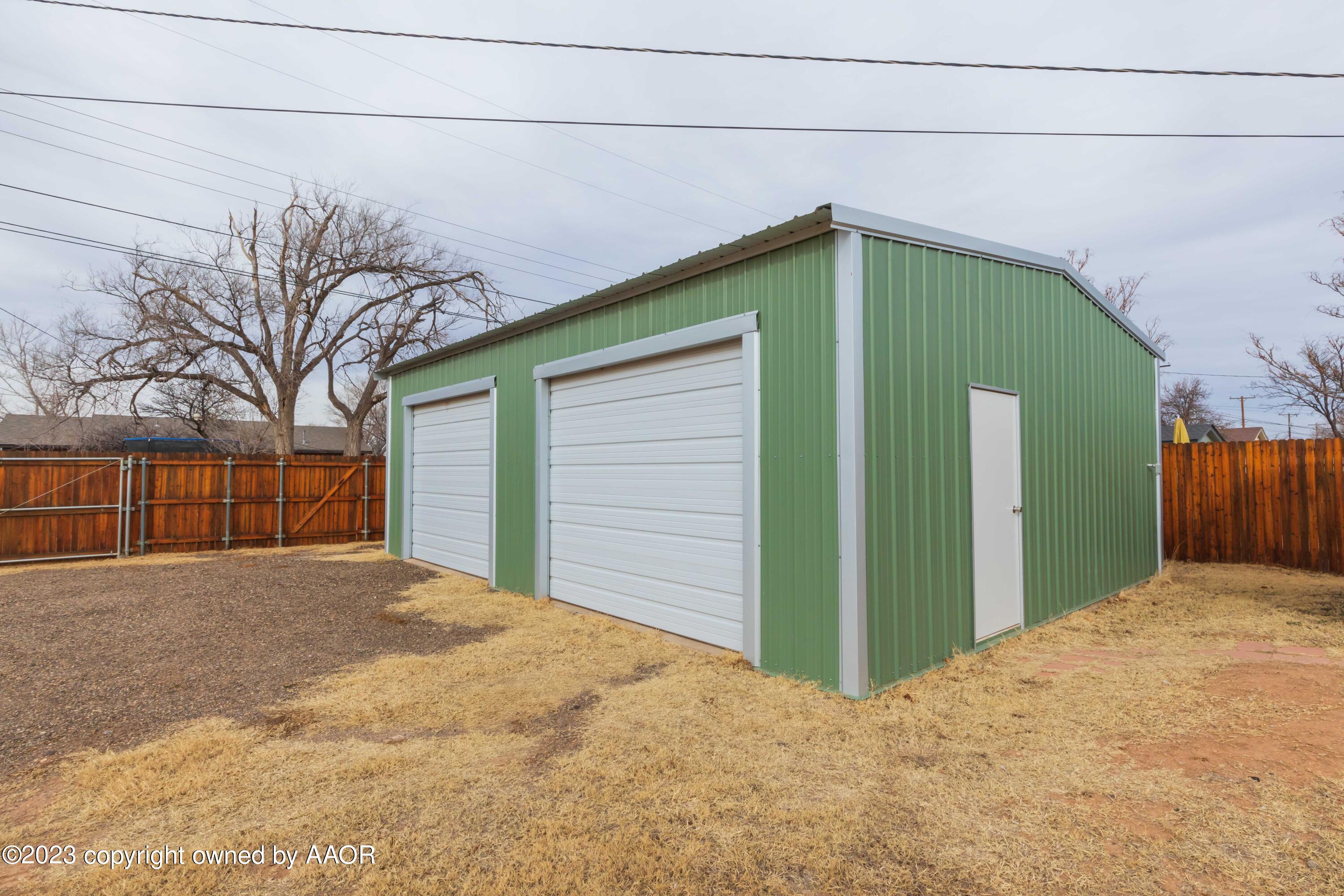 2920 South Nelson Street Amarillo, TX 79103 - Photo 40 of 47 a view of a house with a backyard