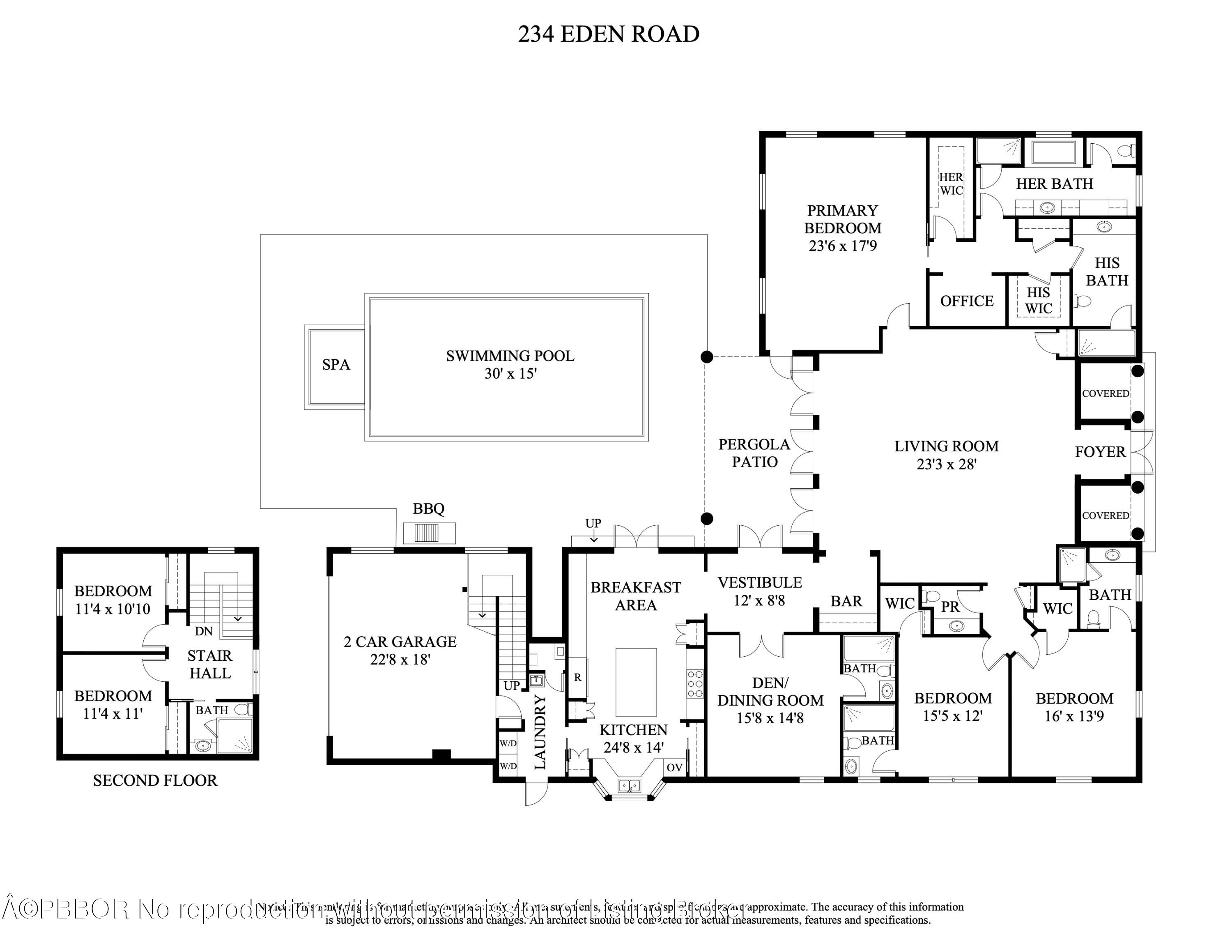 234 Eden Road Palm Beach, FL 33480 - Photo 40 of 40 234 EDEN ROAD-REVISED