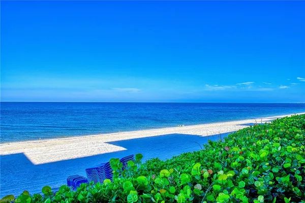 a view of an ocean from a balcony