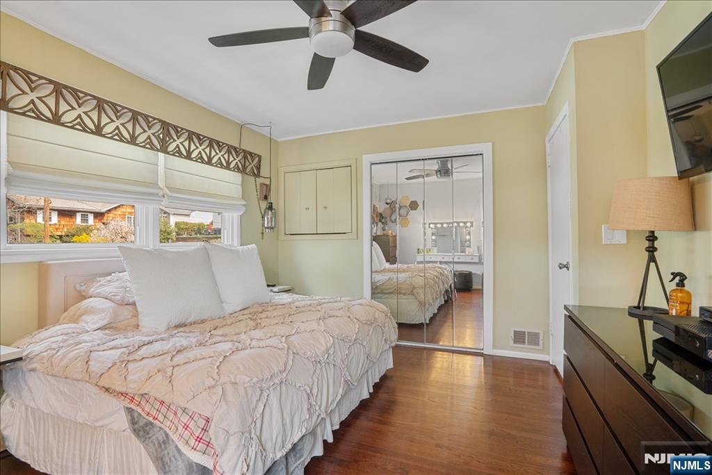 11 Westland Road Verona, NJ 07044 - Photo 13 of 29 a bedroom with bed and wooden floor