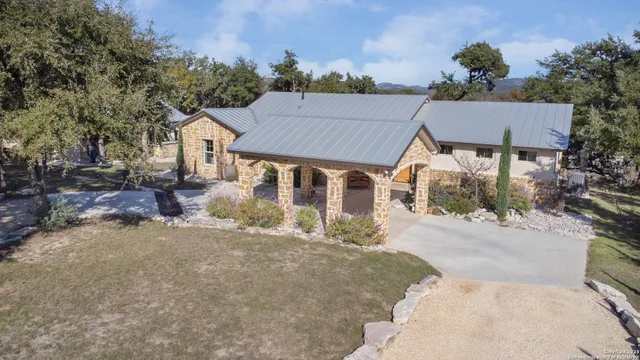 a view of lake with mountain