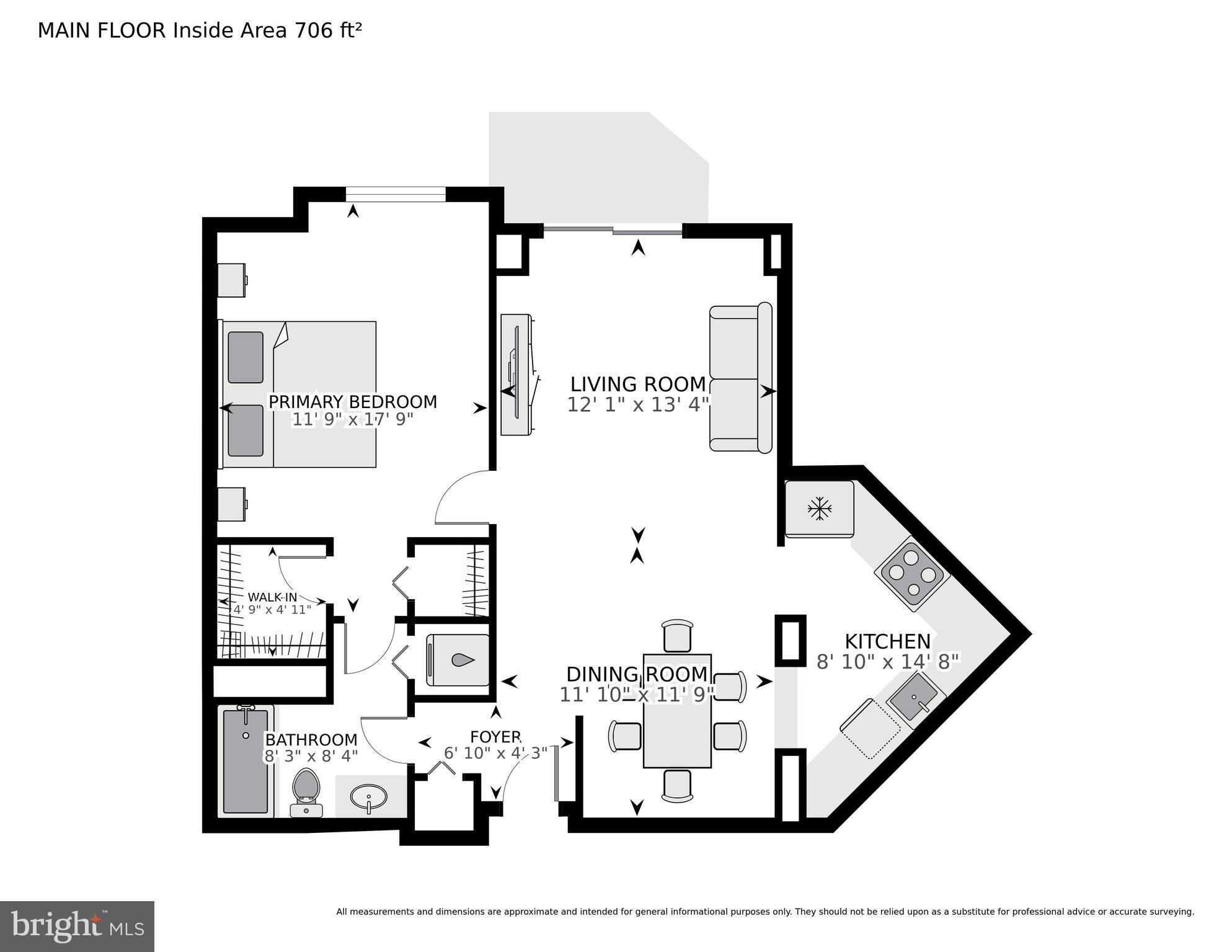 2111 Wisconsin Avenue Northwest, Unit 210 Washington, DC 20007 - Photo 23 of 23 Floor plan