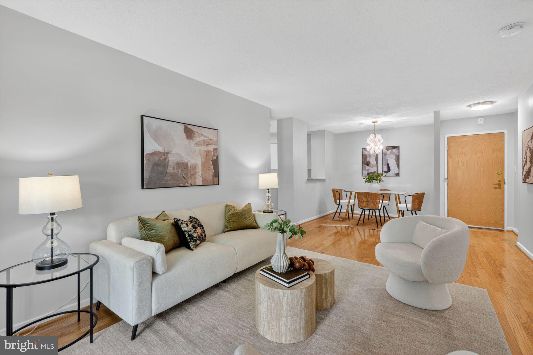 2111 Wisconsin Avenue Northwest, Unit 210 Washington, DC 20007 - Photo 3 of 23 Spacious living room