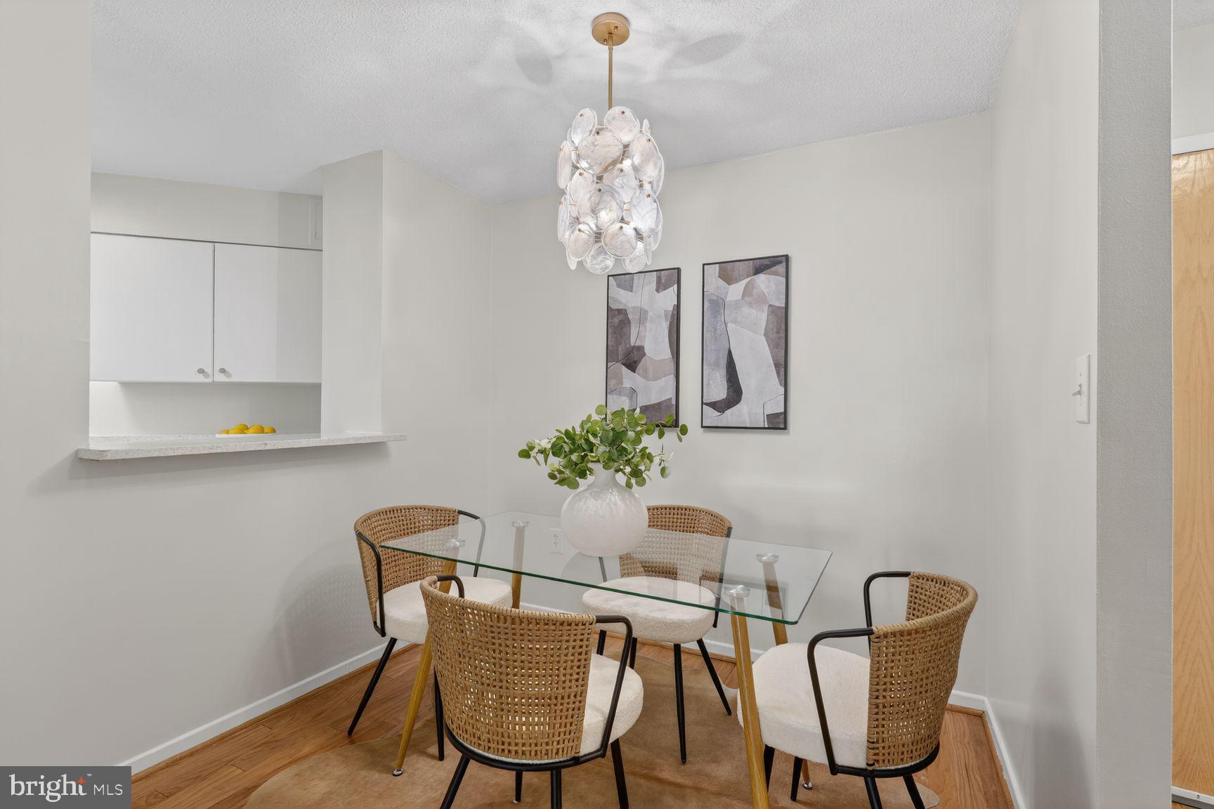 2111 Wisconsin Avenue Northwest, Unit 210 Washington, DC 20007 - Photo 8 of 23 Dedicated dining area
