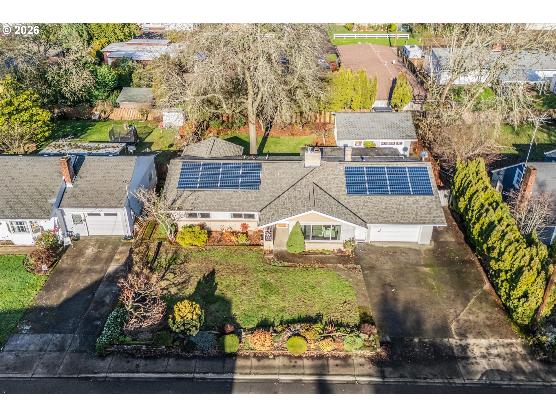 1103 East Main Street Hillsboro, OR 97124 - Photo 31 of 33 an aerial view of residential houses with outdoor space