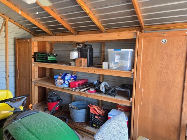 a room with lots of different colored cloths