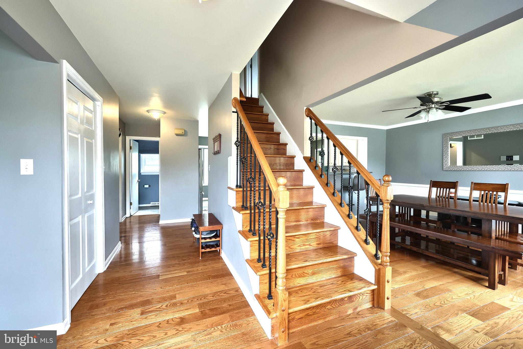 2420 Sutton Road York, PA 17403 - Photo 6 of 49 a view of entryway and hall with wooden floor