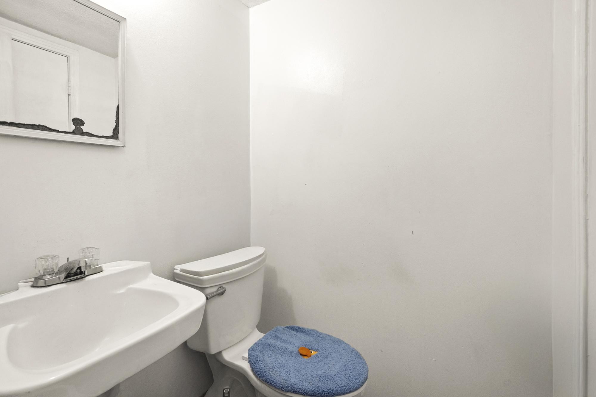 208 Leeshan Court Antioch, TN 37013 - Photo 19 of 31 a bathroom with a toilet a sink and a mirror