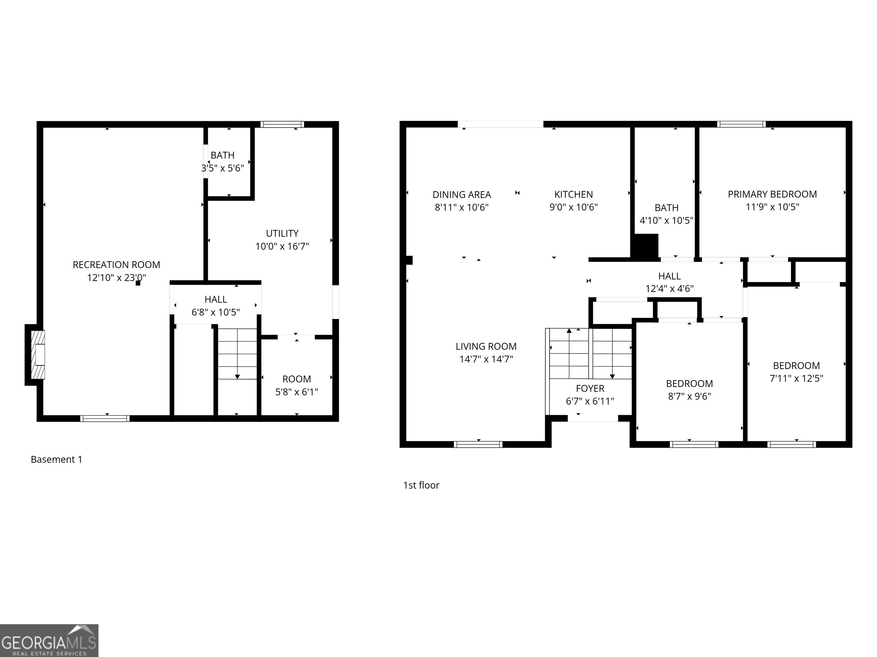 7600 Suwannee Court Jonesboro, GA 30236 - Photo 33 of 35 a picture of a floor plan