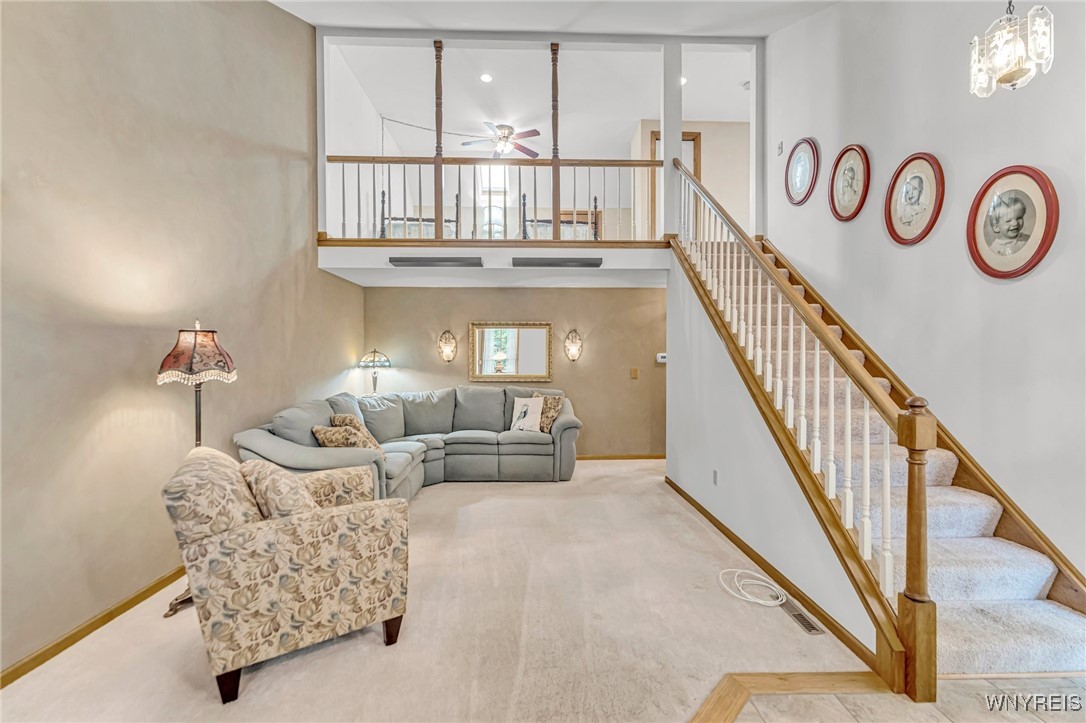 3 Old Mill Circle Elma, NY 14059 - Photo 17 of 47 Vaulted ceiling enhance the first floor living spa