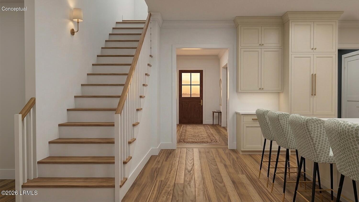 76 Old Oyster Factory Road Beaufort, SC 29906 - Photo 24 of 42 Saltwind_AI_stairwell-v2