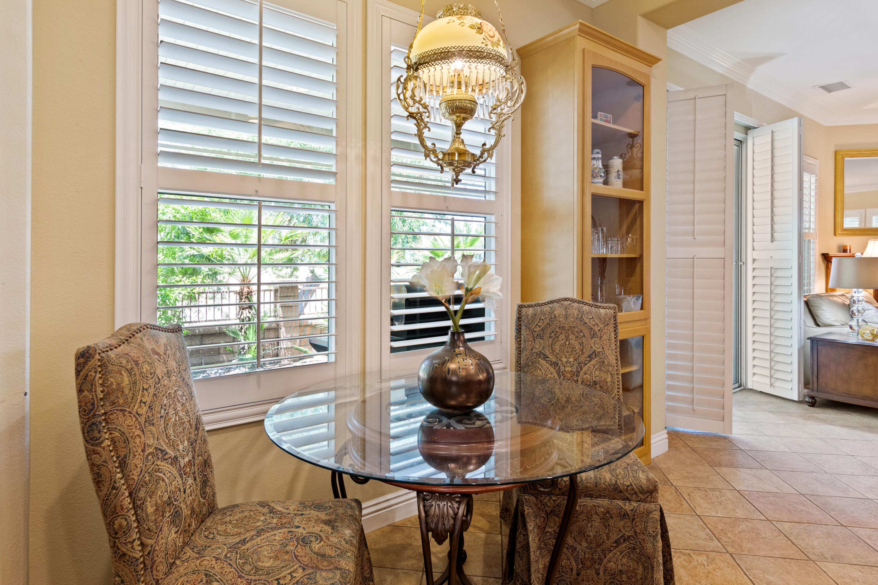 49475 Redford Way Indio, CA 92201 - Photo 27 of 45 a dining room with furniture and window view