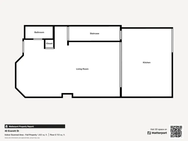 $4,500 | 40 Everett Street, Unit 40, Boston, MA 02128