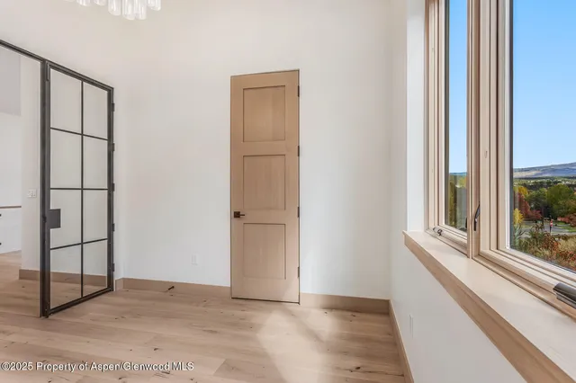 a view of livingroom with hallway