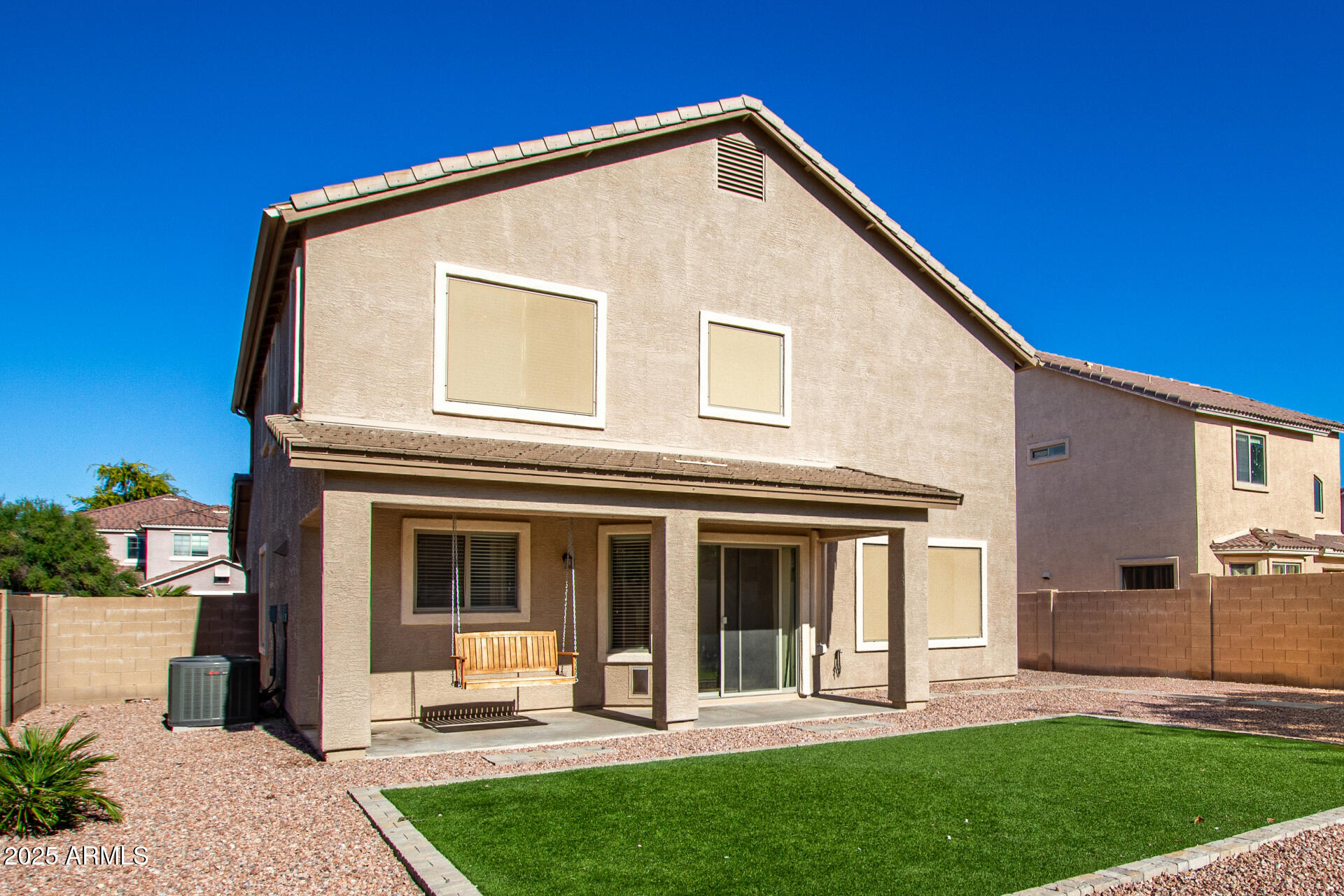3563 East Blue Ridge Way Gilbert, AZ 85298 - Photo 43 of 48 a view of a house with a yard