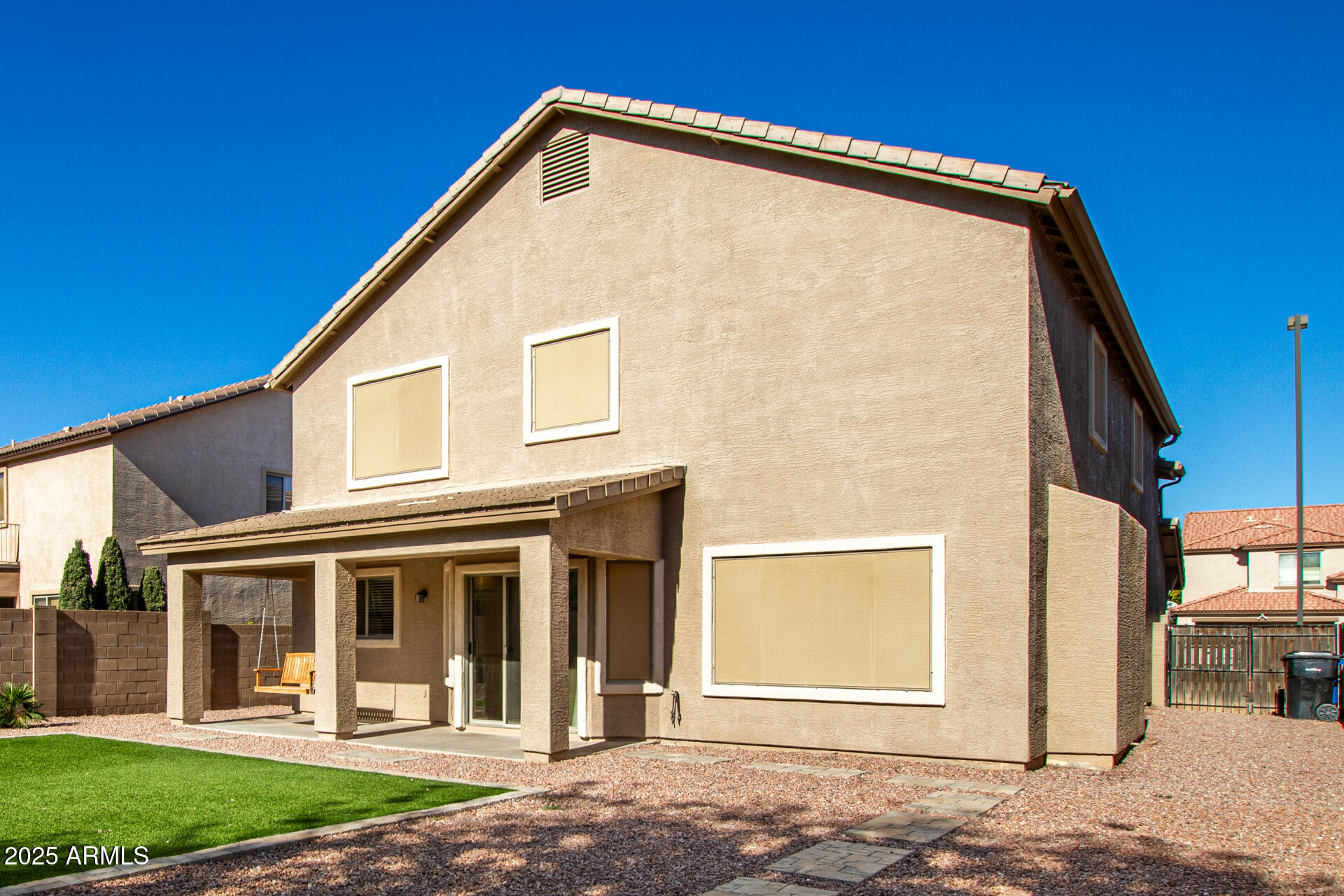 3563 East Blue Ridge Way Gilbert, AZ 85298 - Photo 45 of 48 a view of a house with a yard