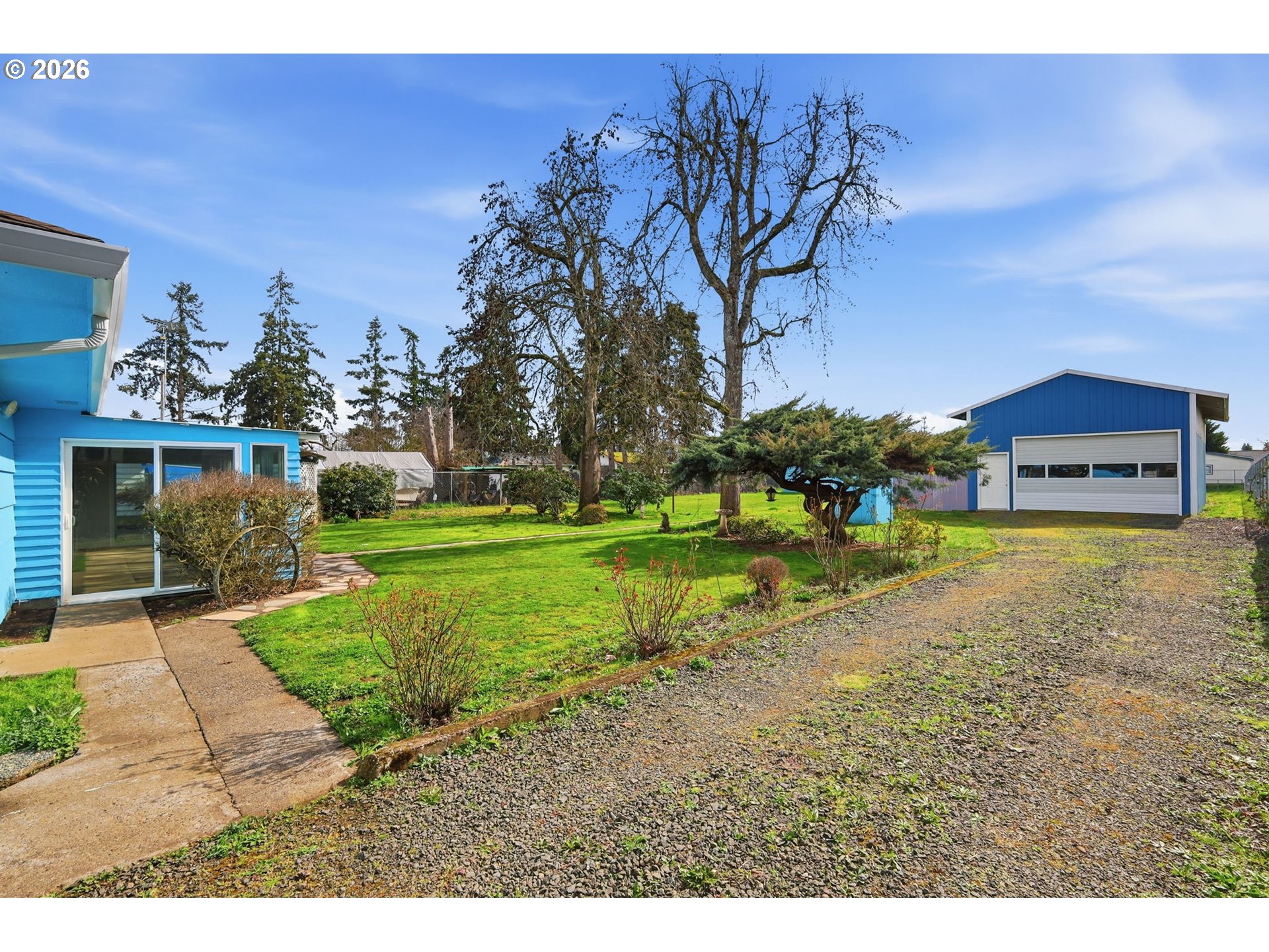 2541 Marcola Road Springfield, OR 97477 - Photo 22 of 33 a view of a house with a yard