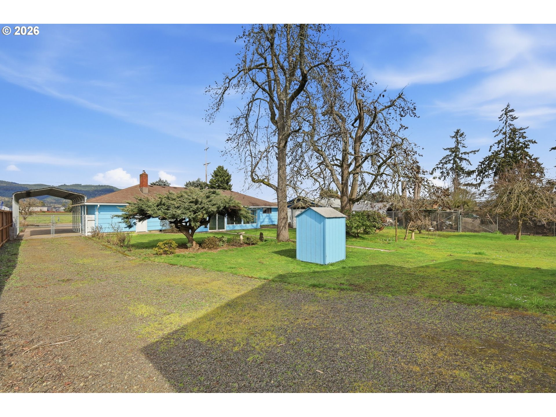 2541 Marcola Road Springfield, OR 97477 - Photo 30 of 33 a view of a house with a yard