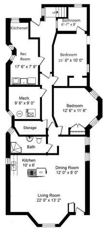 $3,100 | 622 West Briar Place, Unit G, Chicago, IL 60657