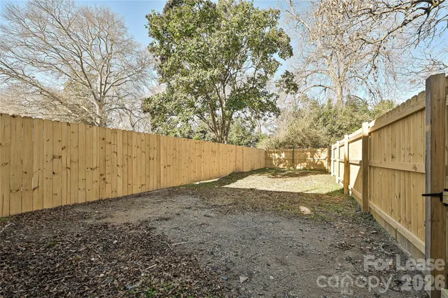 a view of backyard space