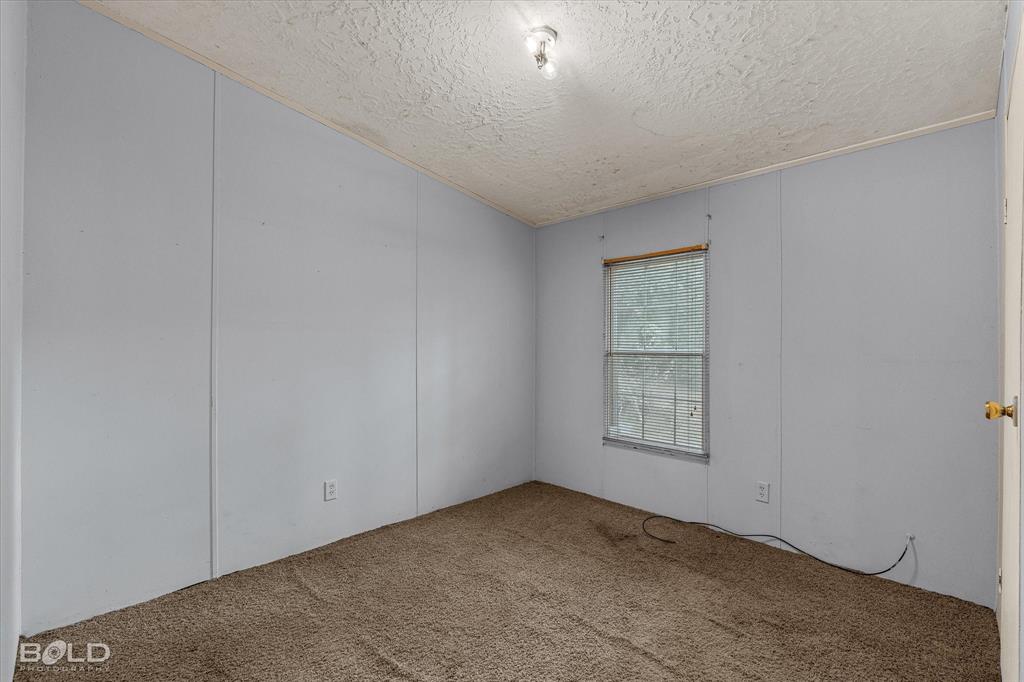9720 Osburn Road Shreveport, LA 71129 - Photo 17 of 30 Spacious bedroom with neutral wall finishes, carpeted flooring, single-hung window with natural light, and ceiling-mounted light fixture