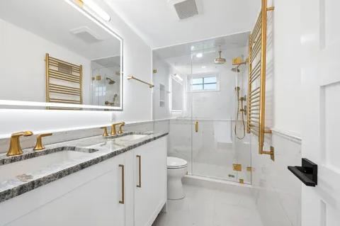 a view of a hallway with closet area