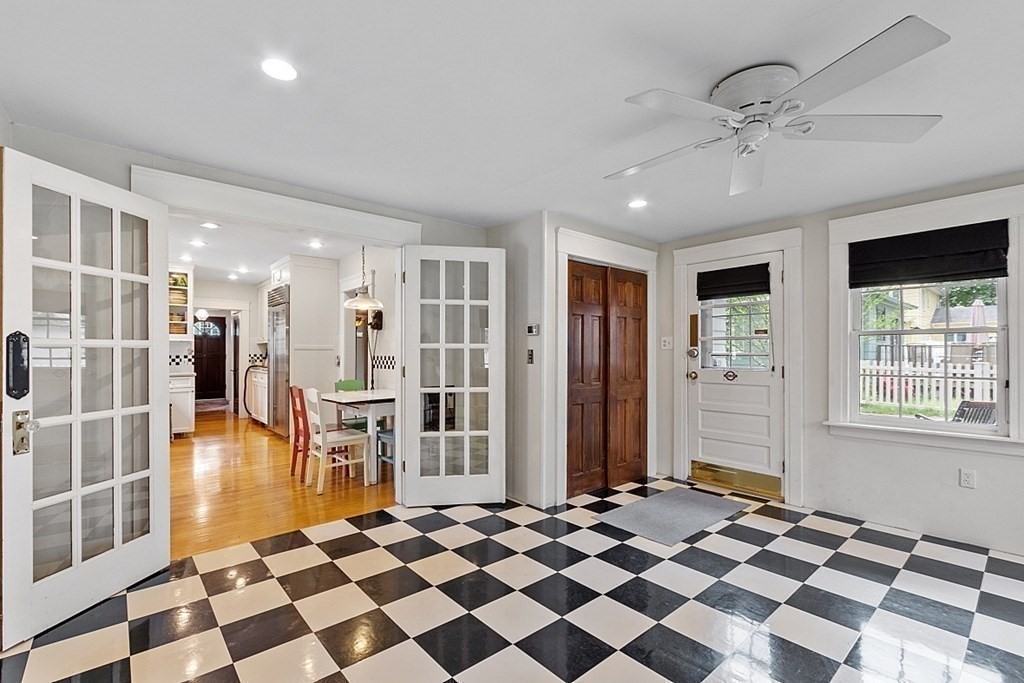 65 Commodore Road Worcester, MA 01602 - Photo 13 of 33 a view of a livingroom with a dinning area and chandelier