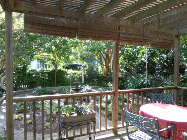 529 Watauga Street Raleigh, NC 27604 - Photo 9 of 24 Ah, the back porch. More on this and the garden later.
