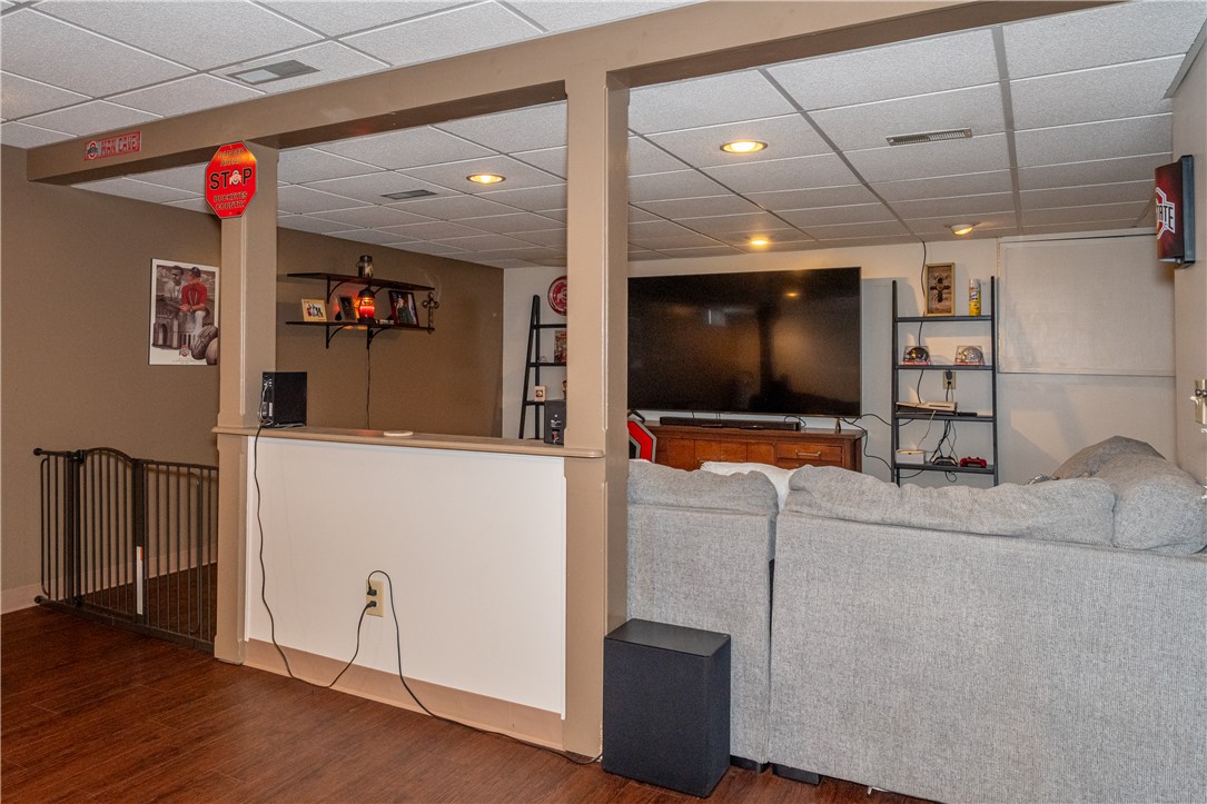 3628 Petre Road Springfield, OH 45502 - Photo 29 of 52 This versatile basement space offers comfortable living with practical and durable flooring.