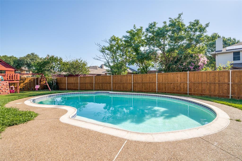 8305 Camden Court Rowlett, TX 75089 - Photo 18 of 18 View of pool with a fenced backyard and a patio area