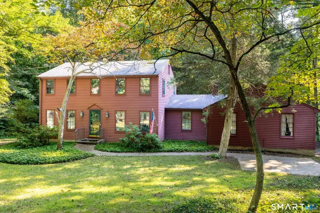 a front view of house with yard