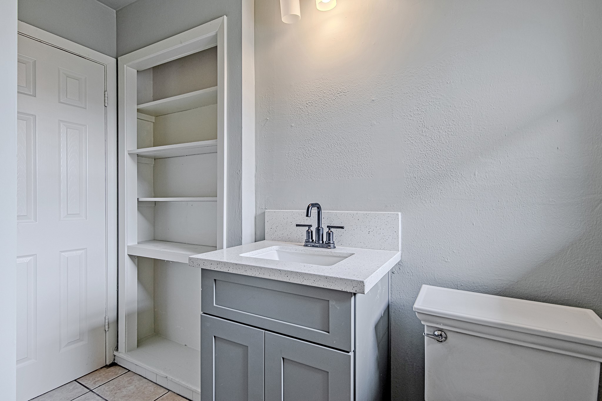 3518 Mattye Maye Drive Pasadena, TX 77503 - Photo 15 of 21 a bathroom with a sink toilet and vanity