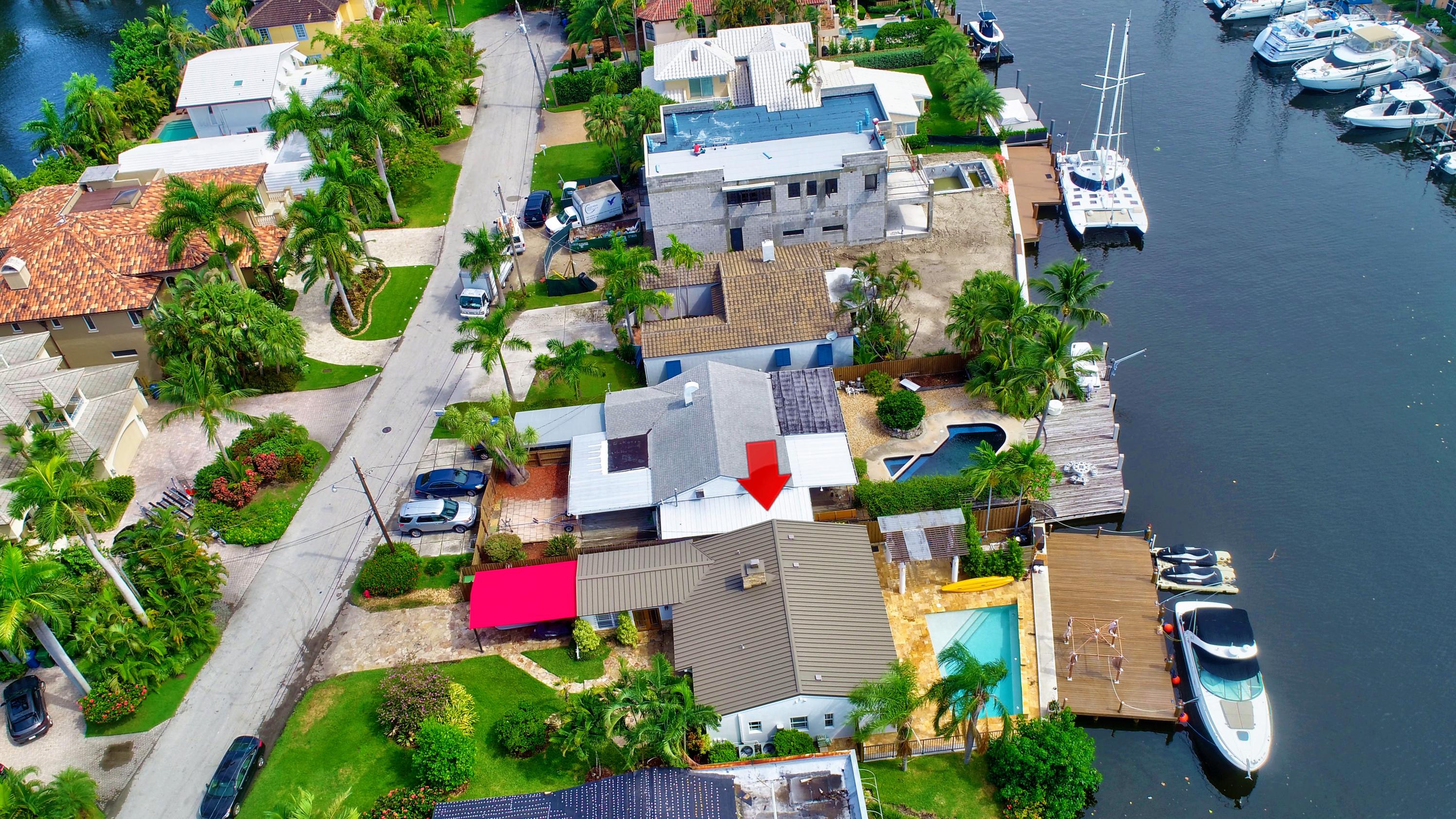 32 South Gordon Road Fort Lauderdale, FL 33301 - Photo 15 of 48 Aerial 32 Gordon Intracoastal north