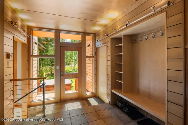 a view of an entryway