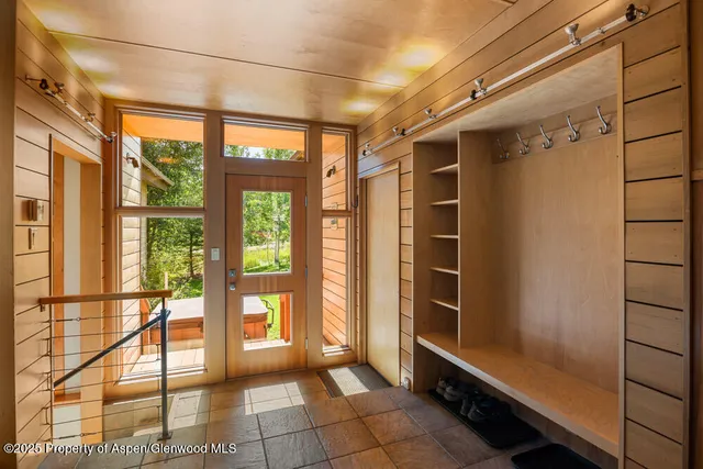 a view of an entryway