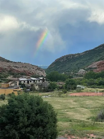 a view of wooden floor in kitchen