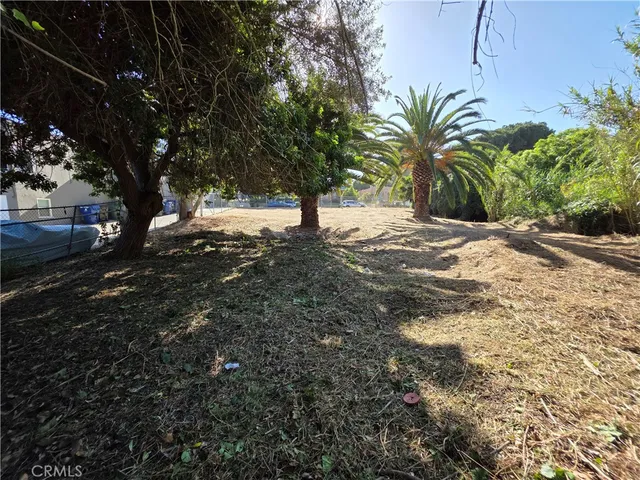 a view of backyard with outdoor space